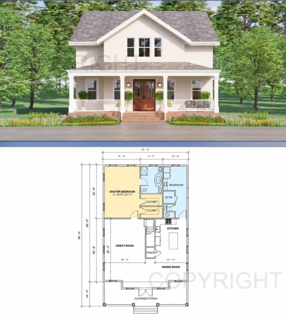 Tall Oak Country Farmhouse