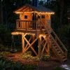 Backyard Treehouse Plans view 1