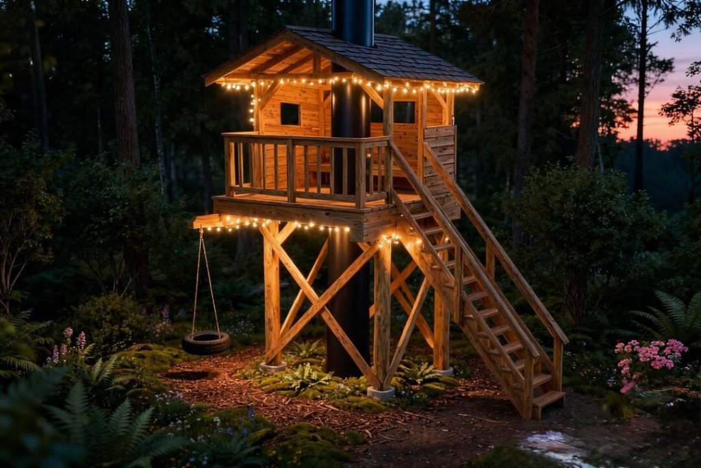 Backyard Treehouse Plans