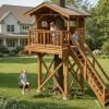 Backyard Treehouse Plans view 4