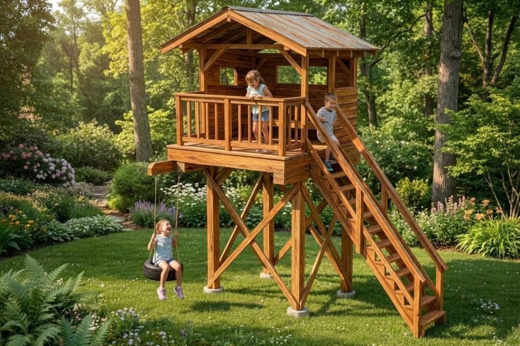Backyard Treehouse Plans