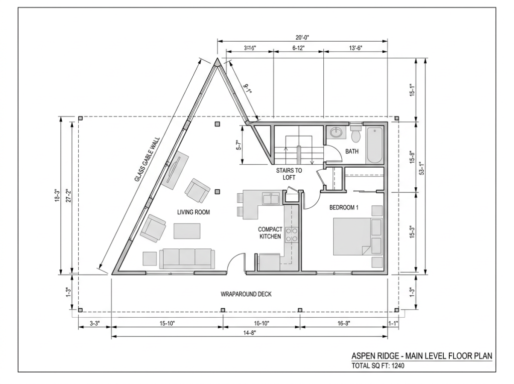 Aspen Ridge A-Frame