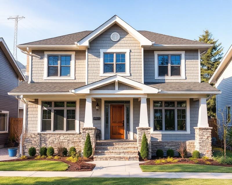The Hawthorne, Craftsman house plan