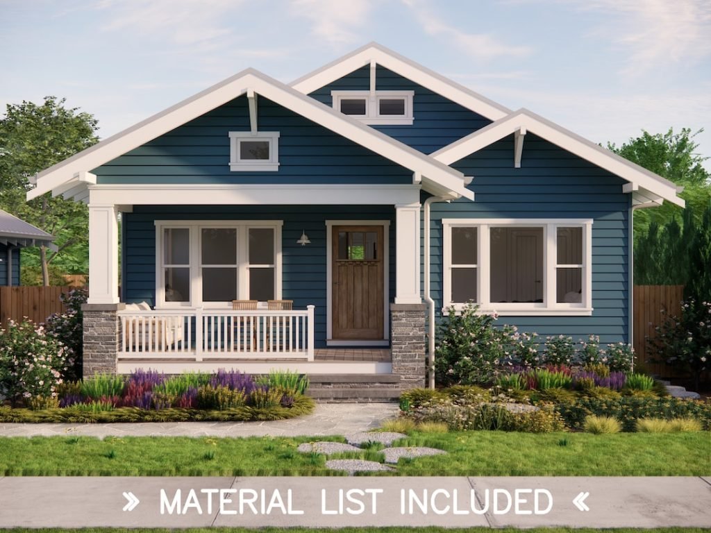 Tulip Cottage Craftsman Bungalow