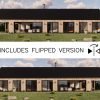 Twin Gable Modern Scandinavian Barn view 4